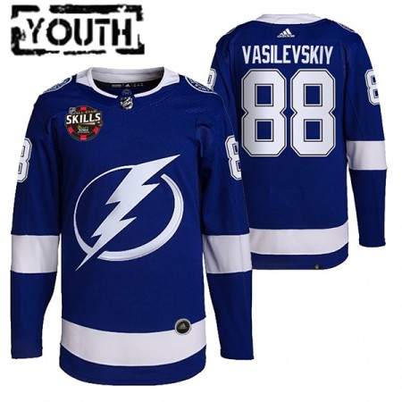 Camisola Tampa Bay Lightning Andrei Vasilevskiy 88 2022 NHL All-Star Skills Authentic - Criança